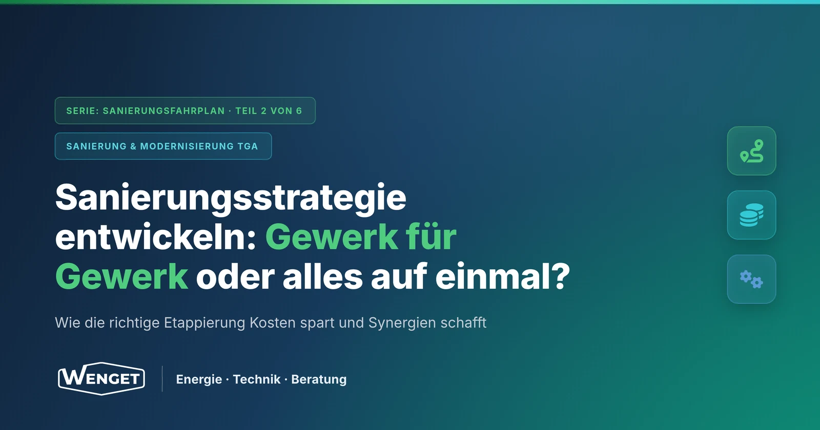 Sanierungsstrategie entwickeln: Gewerk für Gewerk oder alles auf einmal?